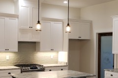 Kitchen w pantry from LR